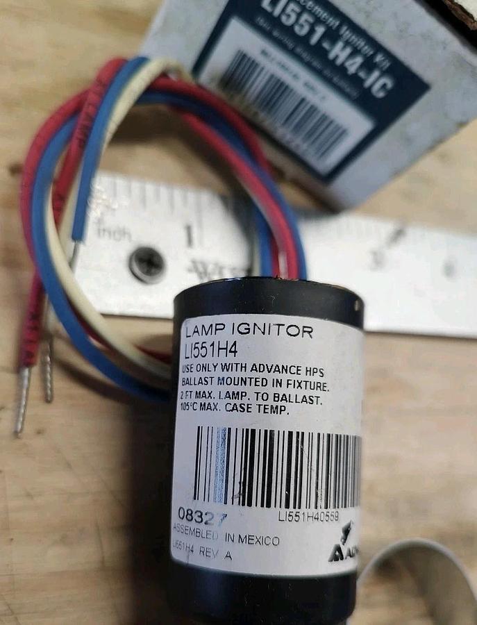 NEW ADVANCE LI-551-H4 IC Replacement Ballast Ignitor Kit For HPS Ballast