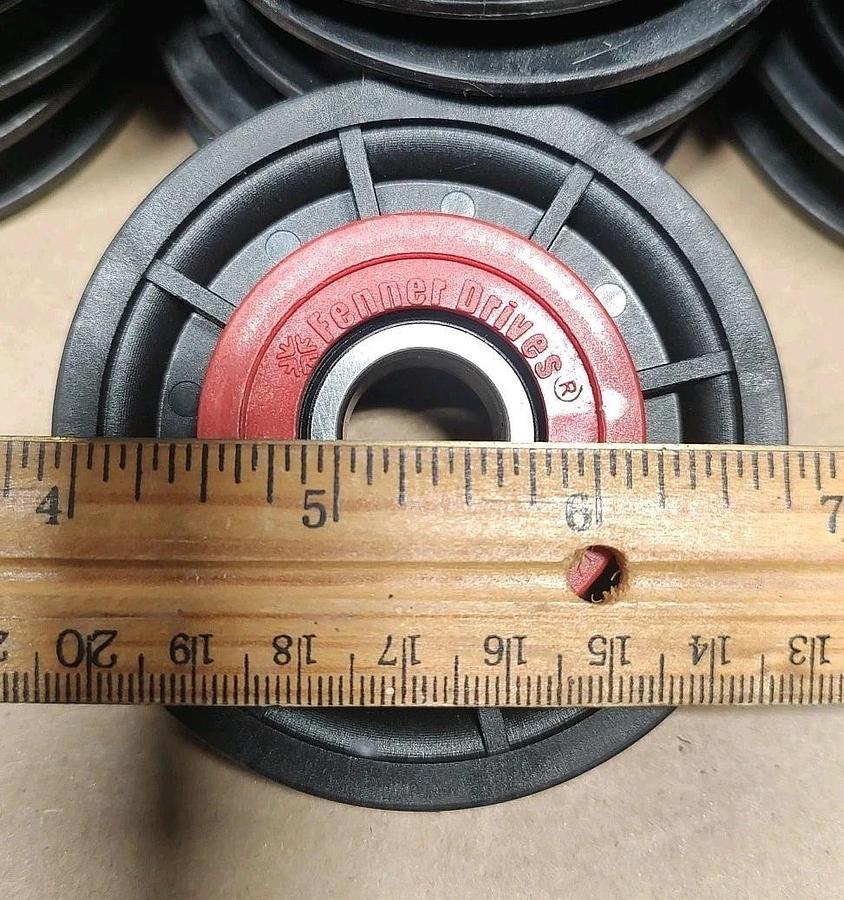Lot Of 1 New Fenner Drives VA3002 Conveyor Belt Pulley Idler 3" OD 5/8" Bore