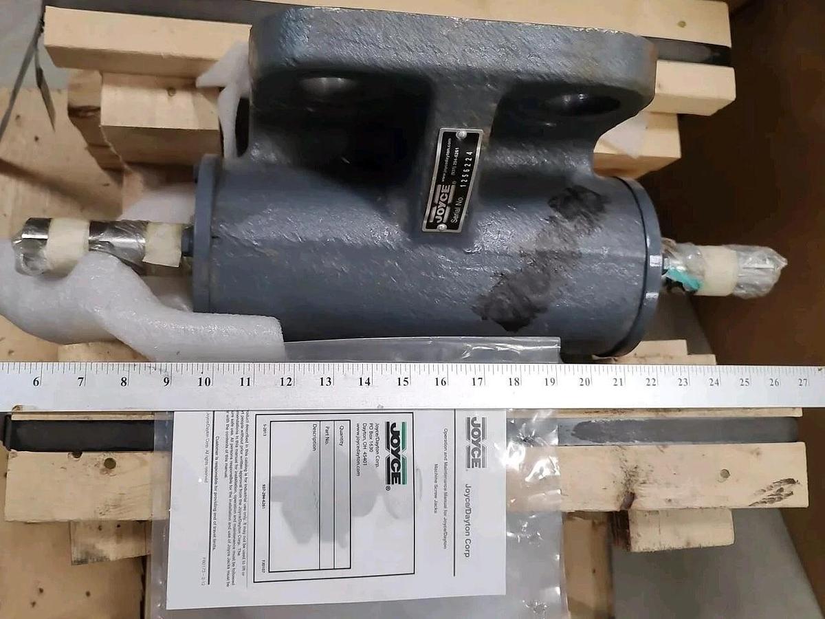 NEW JOYCE DAYTON 50 TON WORM GEAR JACK SCREW M# RWJT3250U2S-3-STDX 4-1/2" Screw