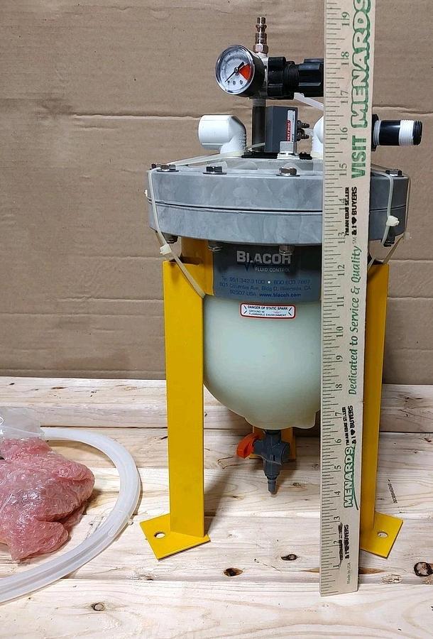 NEW BLACOH SPS-10-2-2 Spill Stop Pump Leak Containment POLY/NORYL/POLY/NORYL