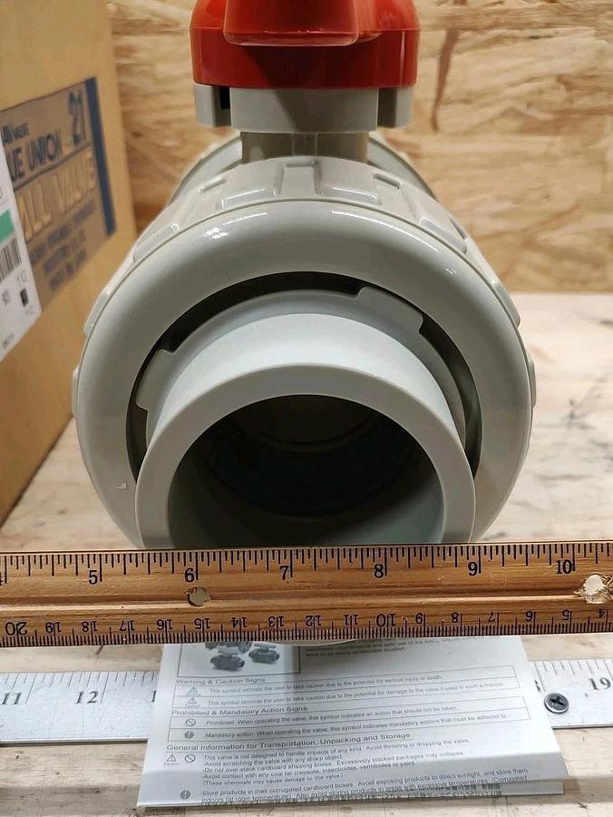 NEW ASAHI 3” Ball Valve Type 21 EPDM 16120030 Socket/spigot Ends