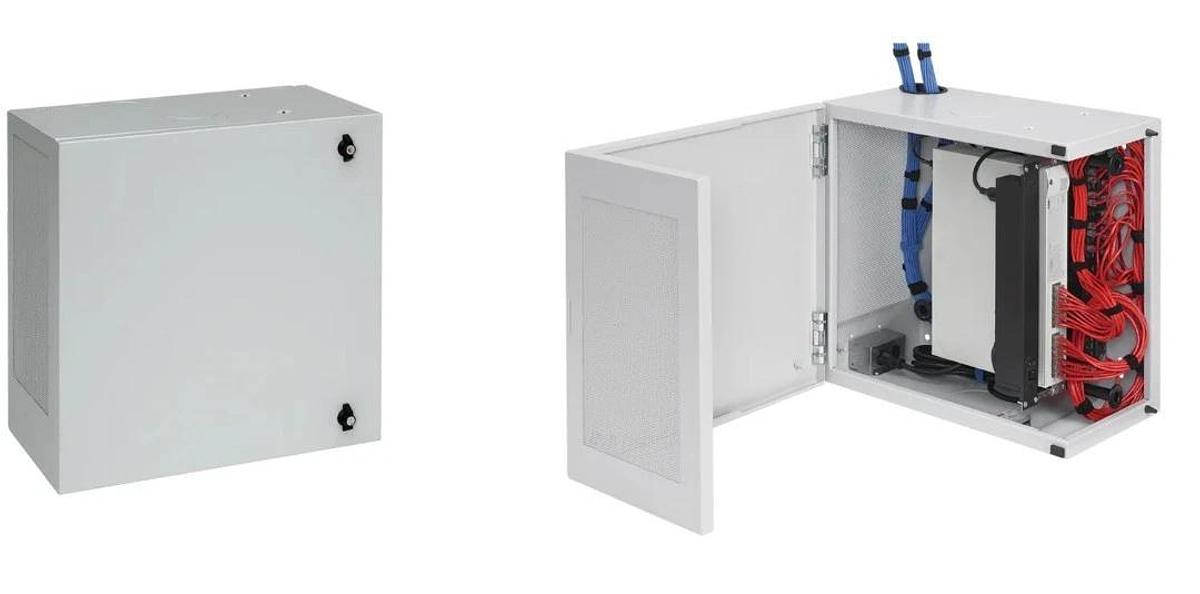 NEW Hoffman DBL242412G L-Box 24" x 24" x 12" White Metal Electrical Enclosure