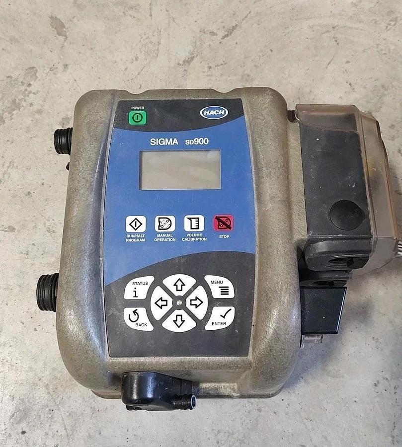 Used FOR PARTS Hach Sigma SD900 Automatic Water Liquid Sampler All Weather Heated Enc