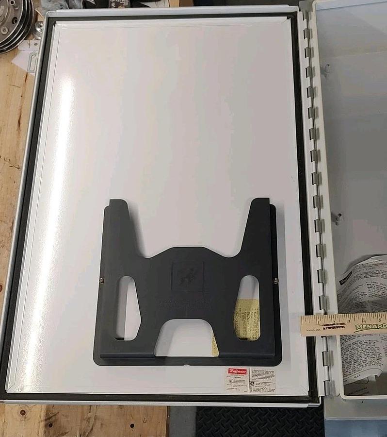 NEW &UNUSED Hoffman A362408LP Electrical Enclosure 36" Tall x 24" Wide x8" Deep