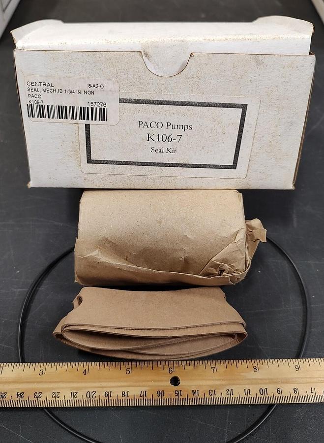 NOS Paco K106-7 Pump Mechanical Seal Kit - 1-3/4in ID - Grundfos M# 91909879 -B2