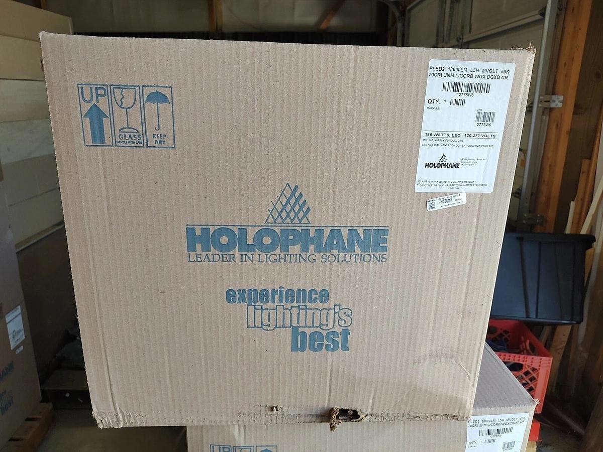 NEW Holophane Petrolux PLED2 18000LM L5H LED WET LOCATION High Bay Light GRAY