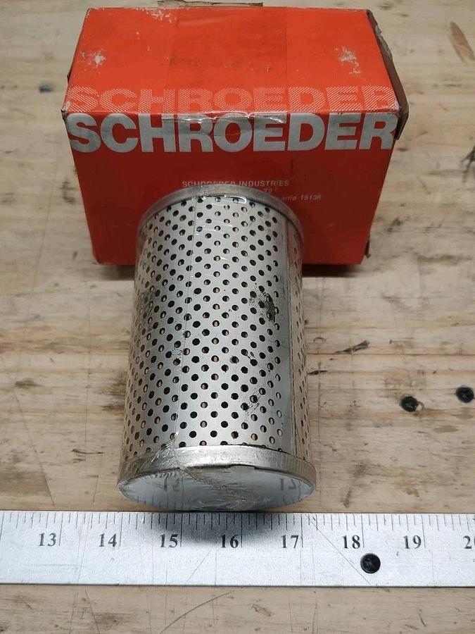 NOS Lot of 1 Genuine Schroeder C10 Filter element - 10 Micron Filter Element
