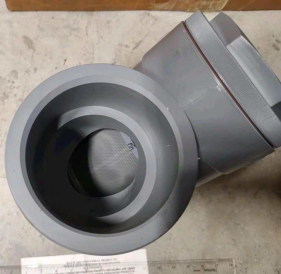 NEW Hayward YS20400S 4" CPVC Y Strainer SOC FPM