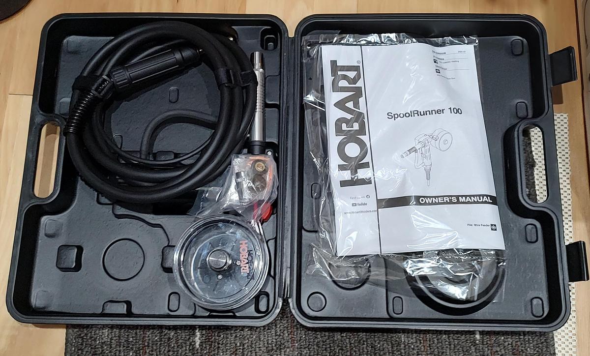 BRAND NEW Hoboart 300796 SpoolRunner™ 100 Direct Plug-in Spool Gun for Handler® 190, Handler® 210 MVP, and Multi-Handler 200