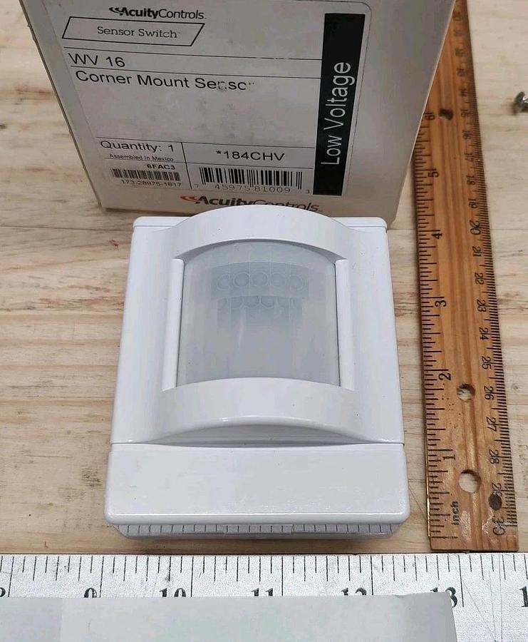 NEW ACUITY Controls WV PDT 16 WIDE VIEW SENSOR Corner Low Voltage 12-24VAC/VDC