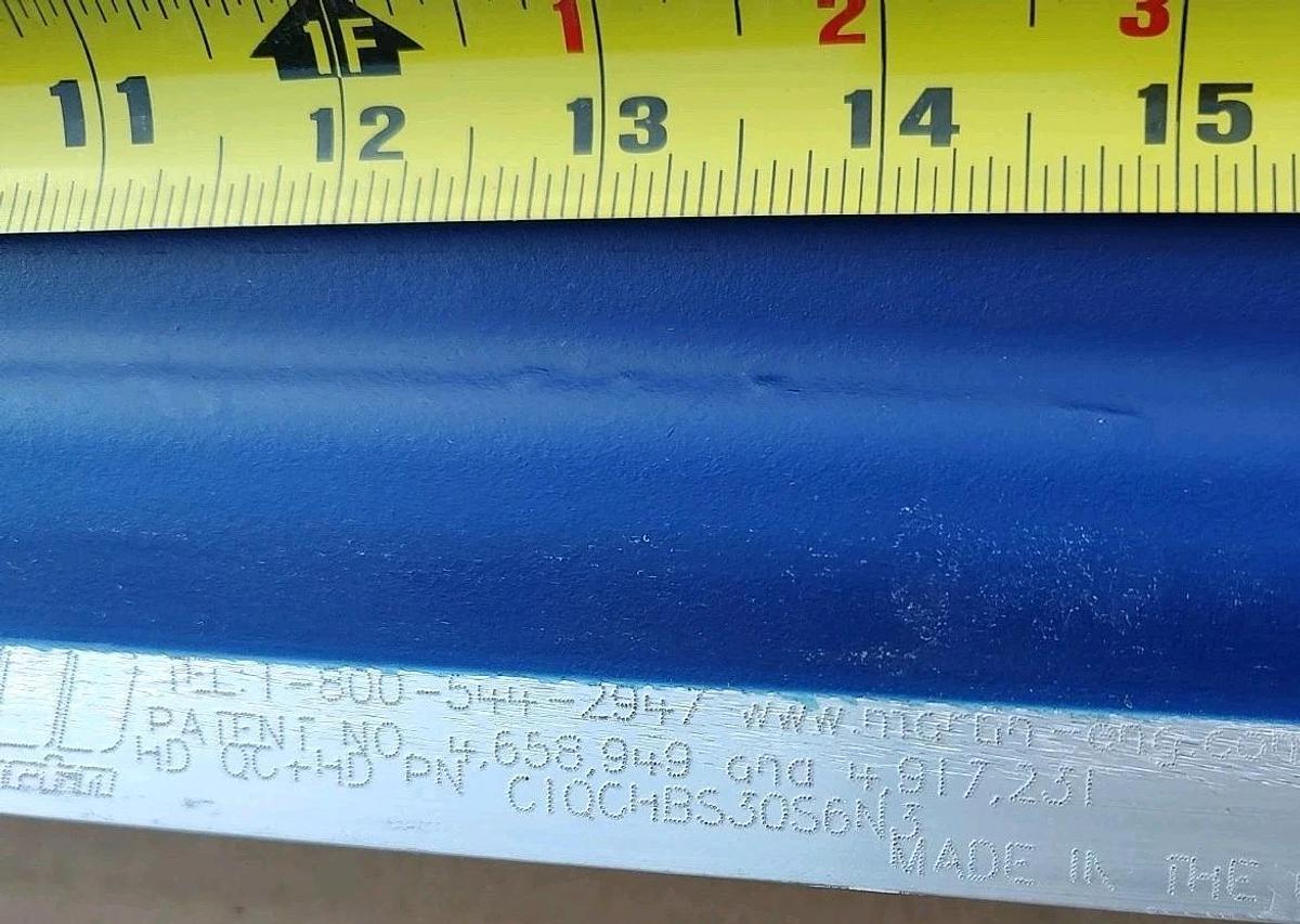 NEW MARTIN C1QCHB-S30S6N3 NAVY BLUE 24 inch Replacement Urethane Belt Cleaner