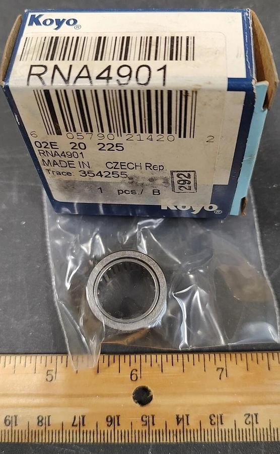 NEW Lot of 1 Koyo RNA4901 Needle Roller Bearing - 16mmBorex24mmODx13mmW A2
