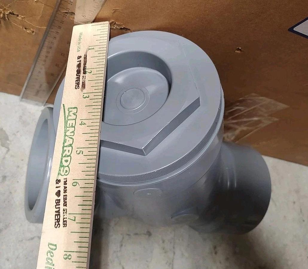 NEW Hayward YS20400S 4" CPVC Y Strainer SOC FPM