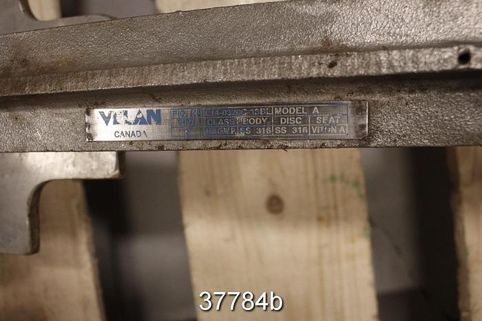 Used Velan 6" Hand Operated Knife Gate Valve #37784