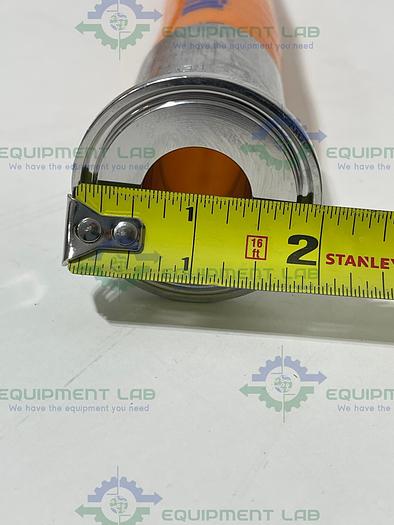 Used Saint Gobain HOSSMP-16 Pure Fit 48" Hose w/ 1" Sanitary Fitting 125PSI at 20°C