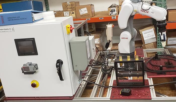 2018 NACHI MZ04E 6 AXIS CNC COLLABRATIVE ROBOT 4 KG X 541 MM REACH NEVER USED BUILT 2018