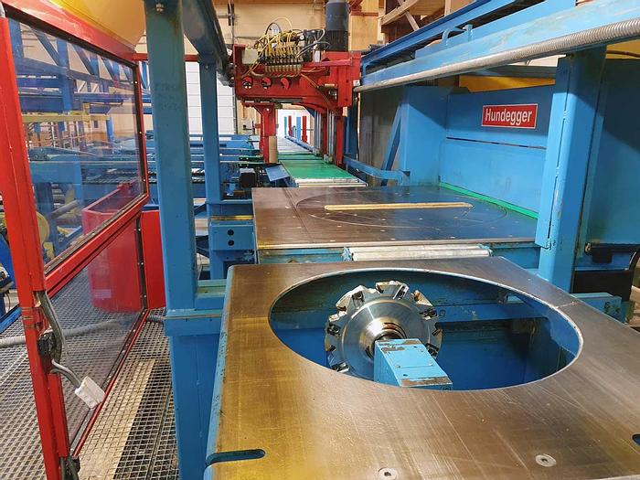 Used 2002 Hundegger  Hundegger K2, jointery line