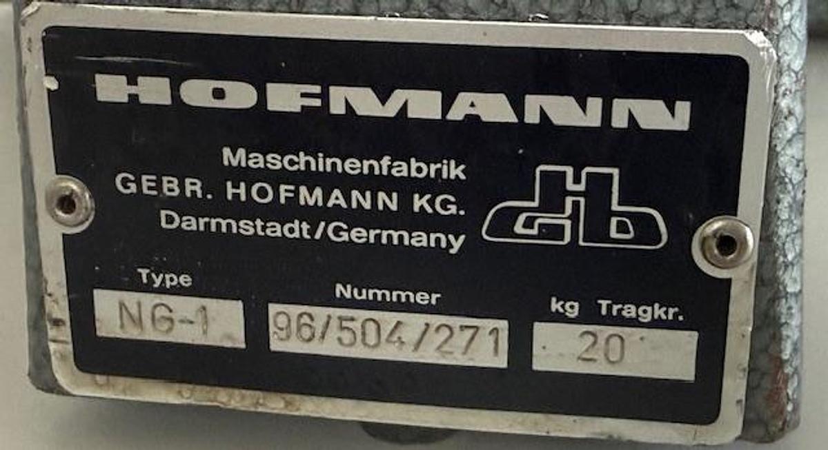 Gebraucht Schleifscheiben-Auswuchtwaage HOFMANN