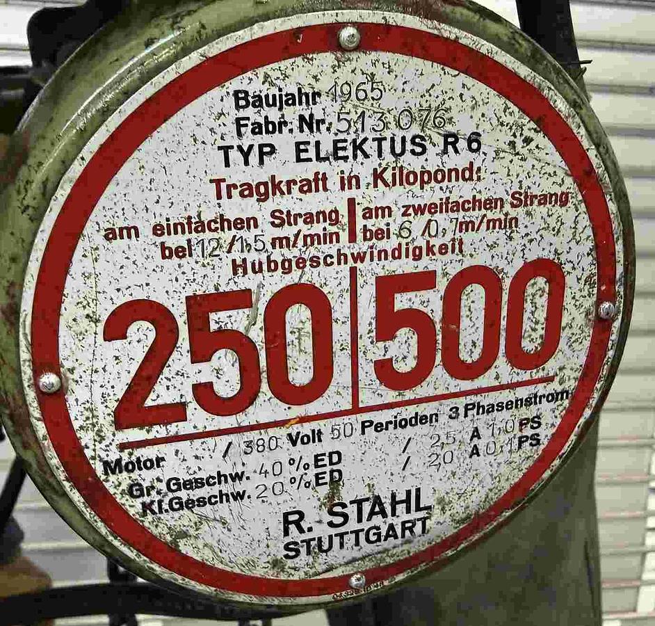 Gebraucht Elektro-Kettenzug STAHL