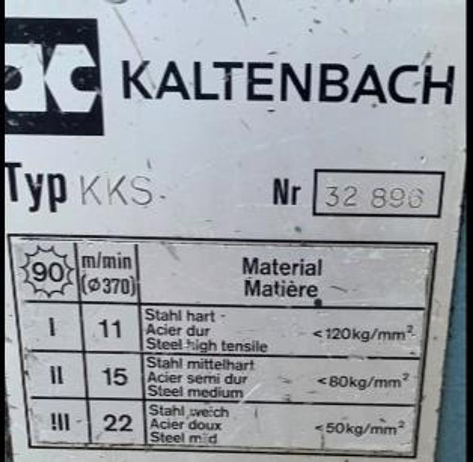 Gebraucht Metallkreissäge KALTENBACH