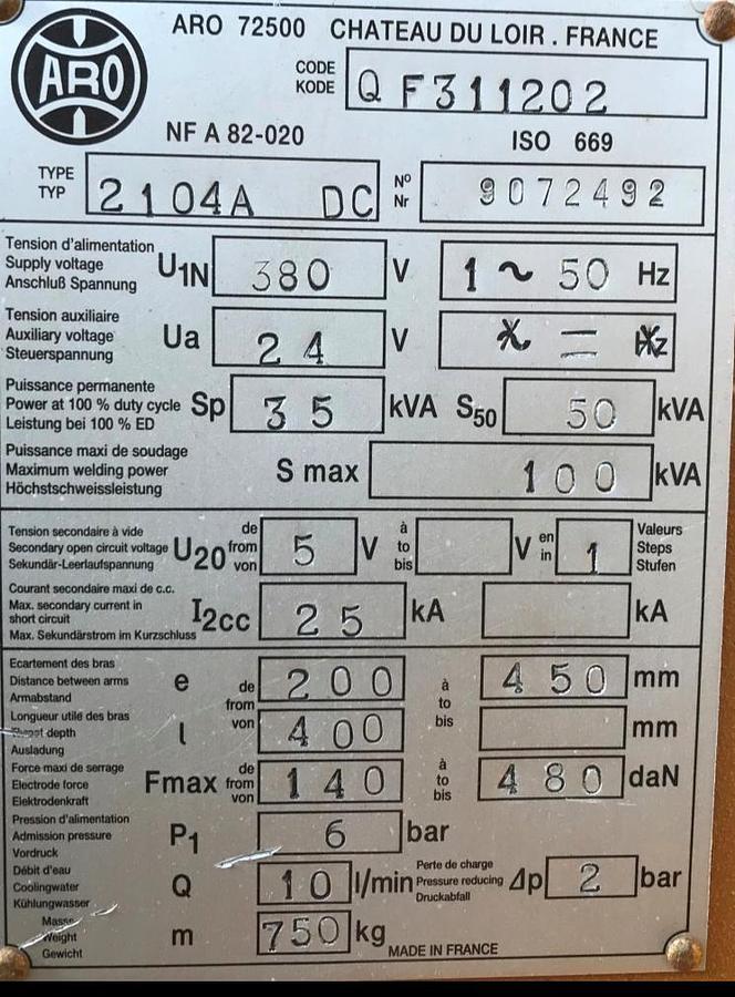 Gebraucht Punktschweißmaschine