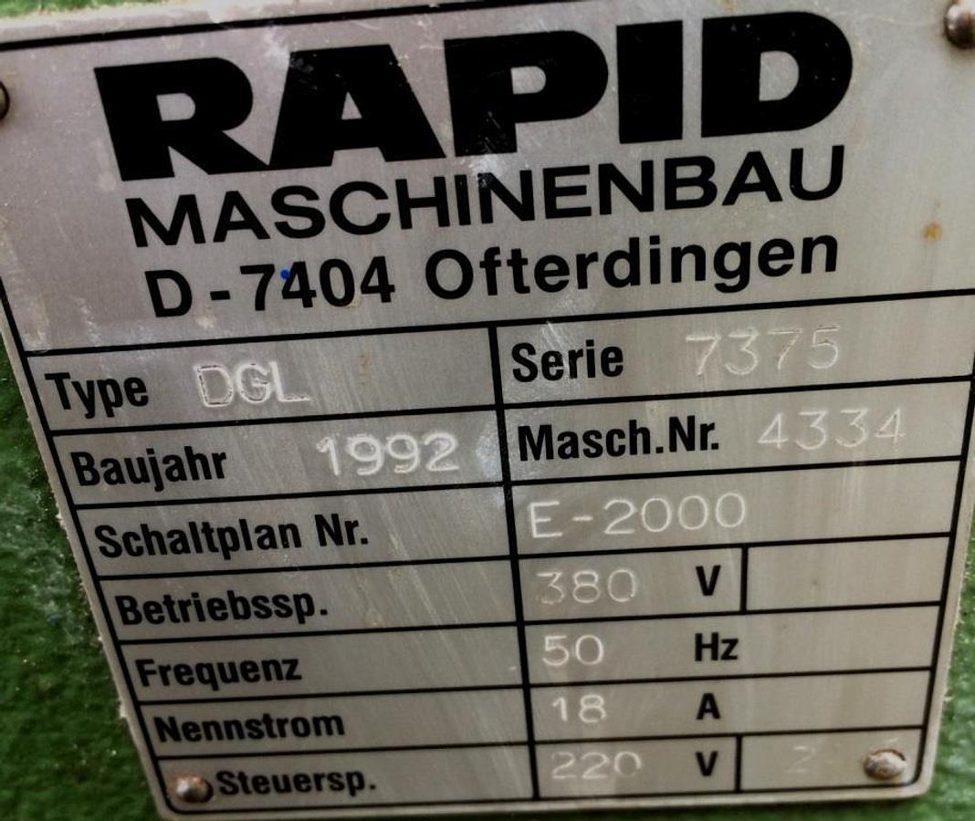Gebraucht Doppelgehrungskreissäge RAPID