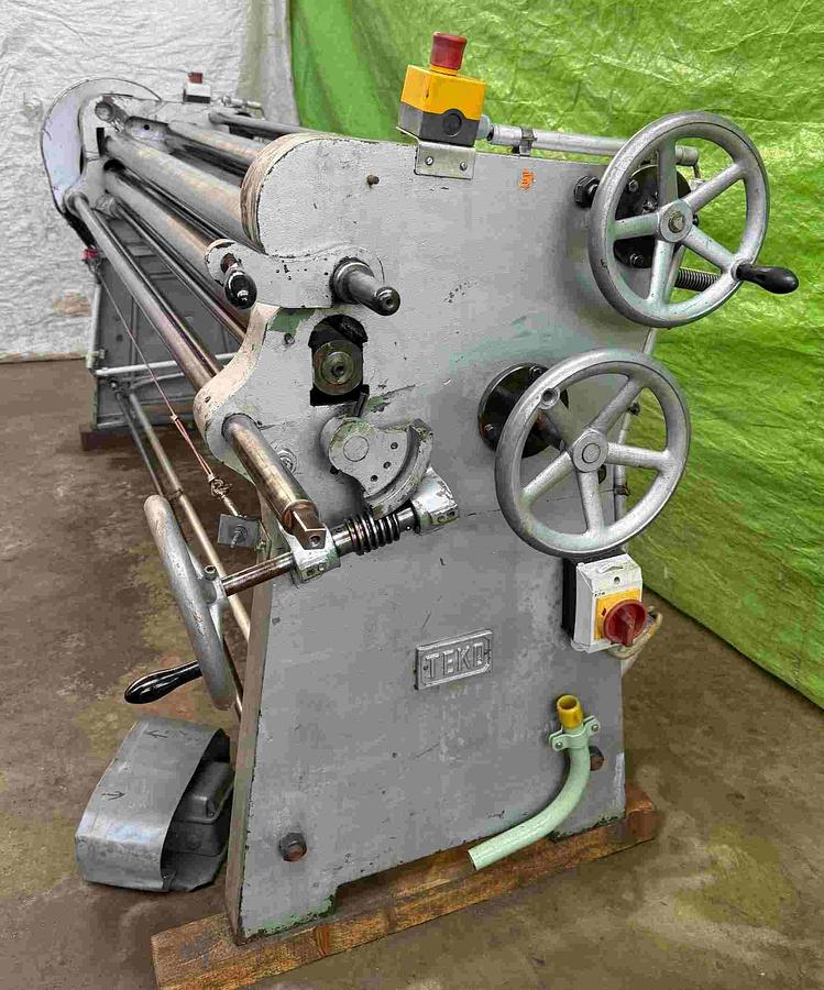Gebraucht Vierwalzen-Rundbiegemaschine TEKO