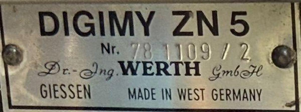 Gebraucht Profilprojektor WERTH