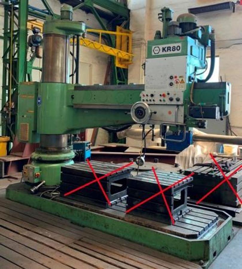 Gebraucht Metallbearbeitungsmaschine   KOLB KR 80 2A 576 - Radialbohrmaschine