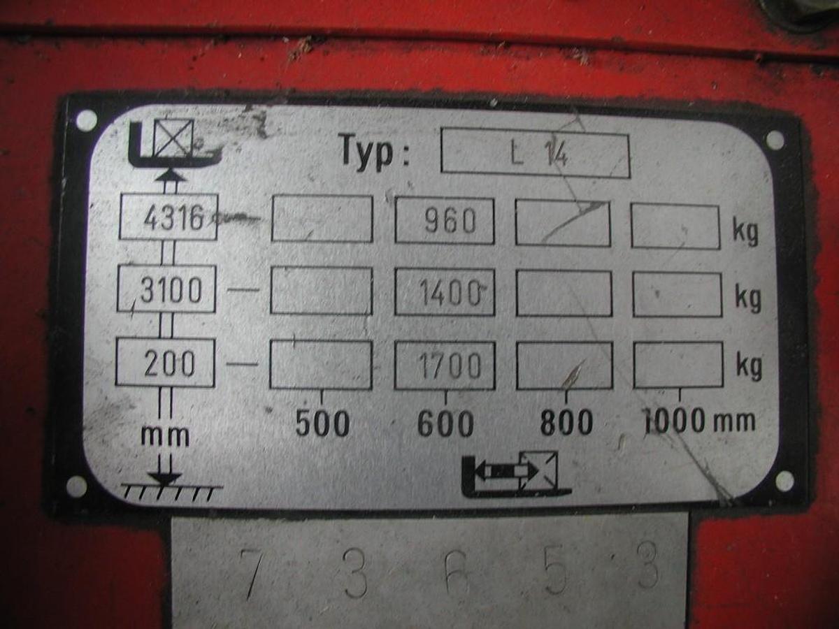 Gebraucht Hochhubwagen LINDE