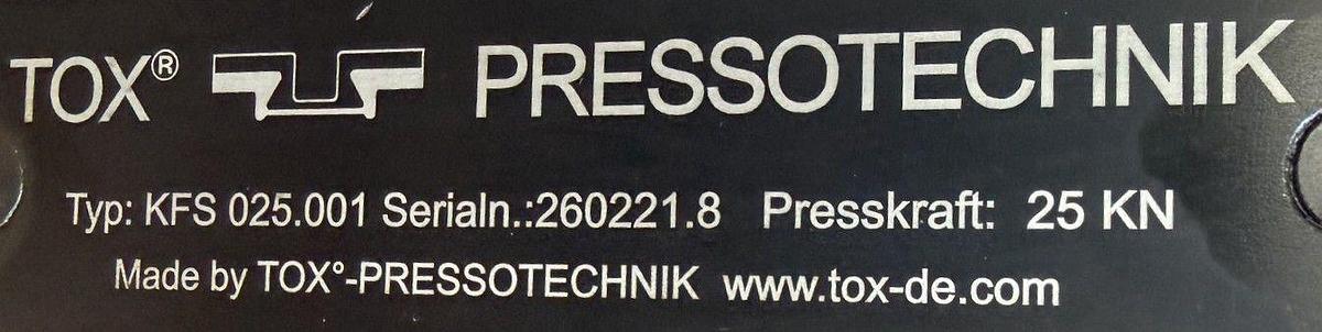 Gebraucht Kniehebelpresse TOX