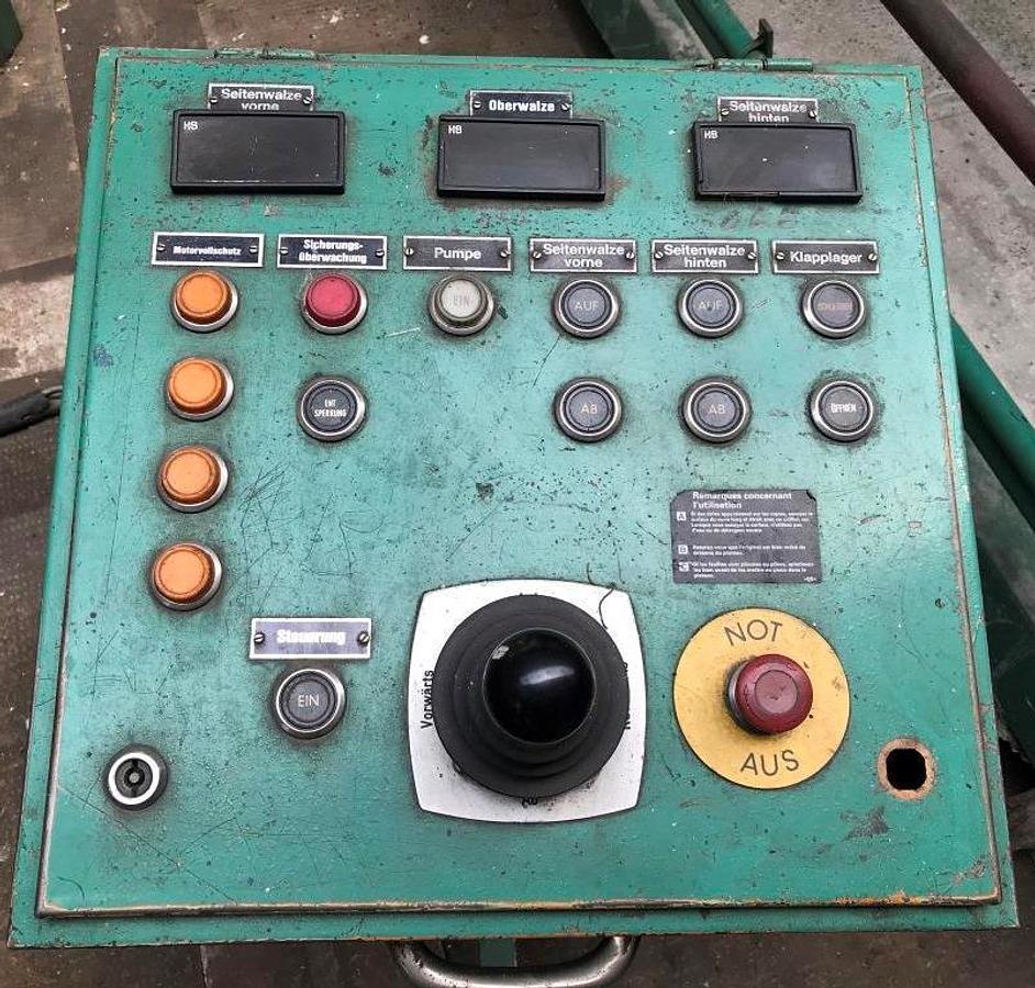 Gebraucht Dreiwalzen-Rundbiegemaschine SCHÄFER