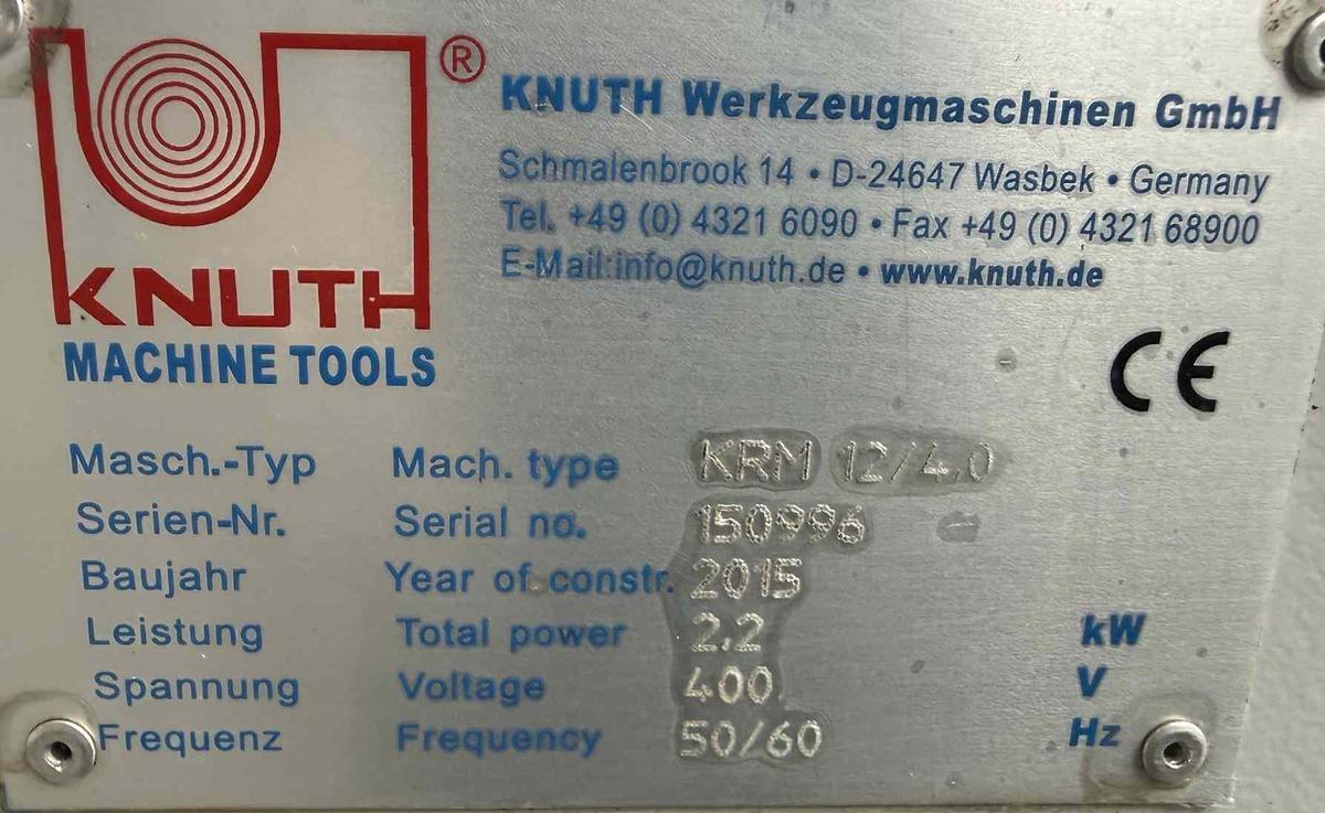 Gebraucht Dreiwalzen-Rundbiegemaschine KNUTH