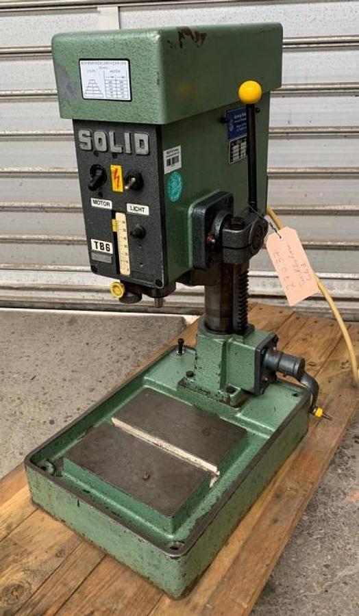 Gebraucht Metallbearbeitungsmaschine   SOLID TB 6/10 - Tischbohrmaschinen