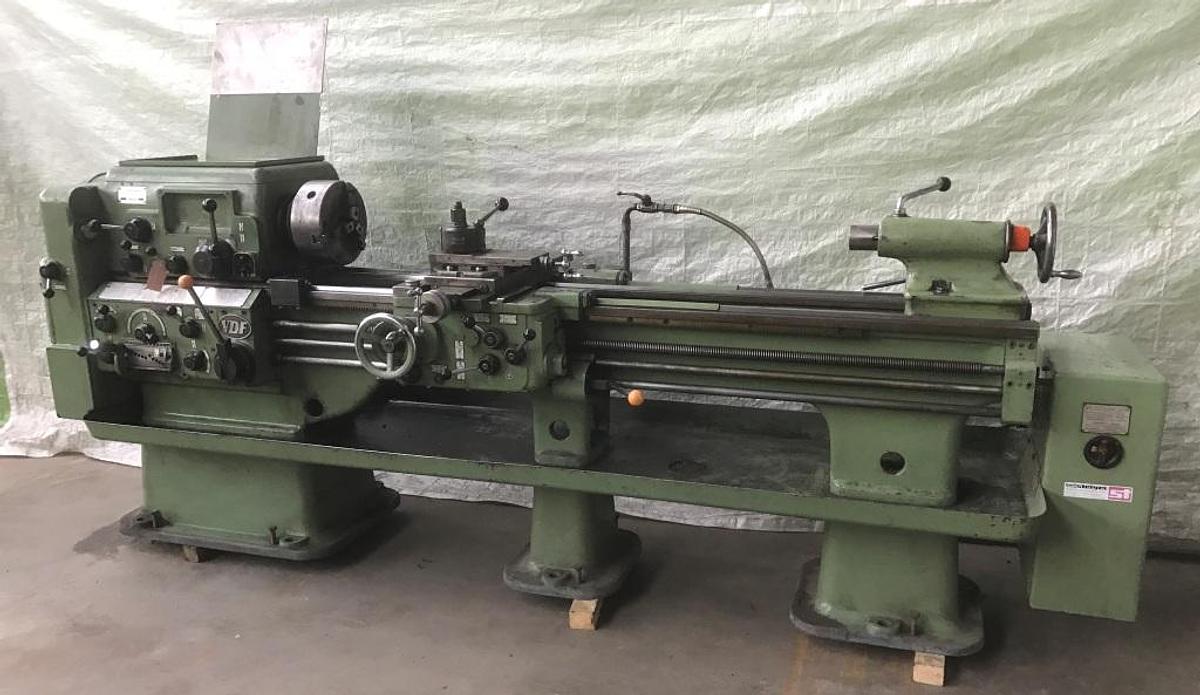 Gebraucht Metallbearbeitungsmaschine   VDF-HEIDENREICH & HARBECK 18 RO - Leit- u. Zugspindeldrehmaschinen