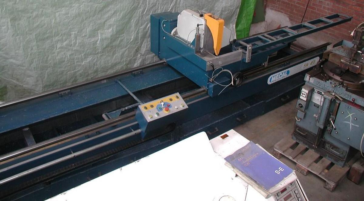 Gebraucht Doppelgehrungskreissäge MECAL