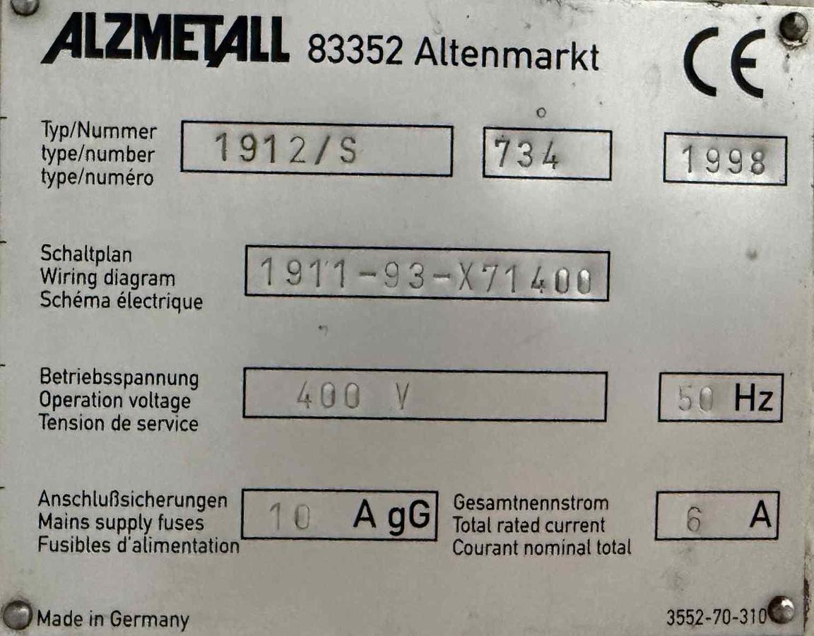 Gebraucht Säulenbohrmaschine ALZMETALL