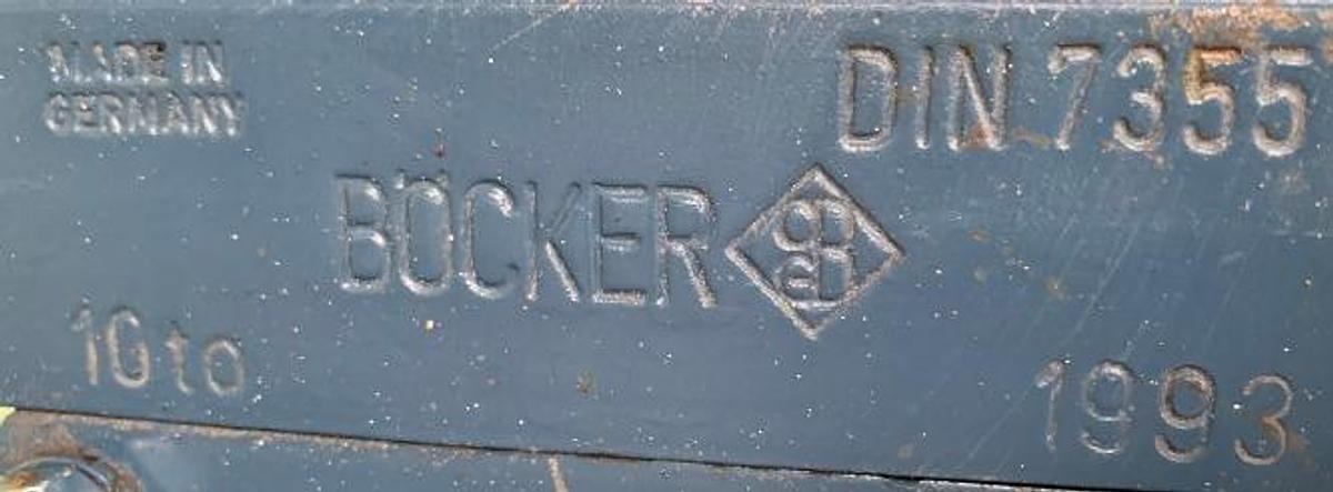 Gebraucht Flurförderzeug   BÖCKER Kräne und Hebegeräte