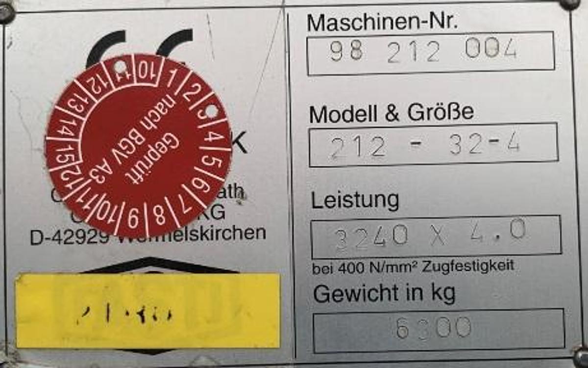 Gebraucht Schwenkbiegemaschine  FASTI