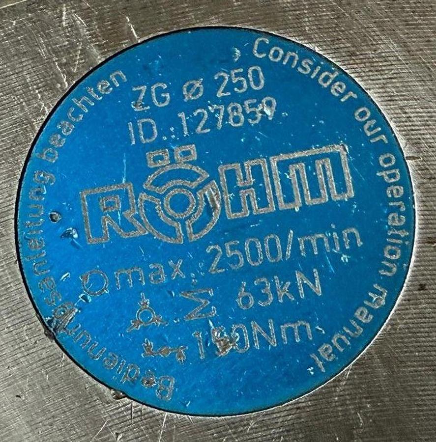 Gebraucht Dreibackenfutter RÖHM