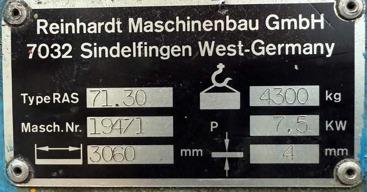 Gebraucht Schwenkbiegemaschine RAS