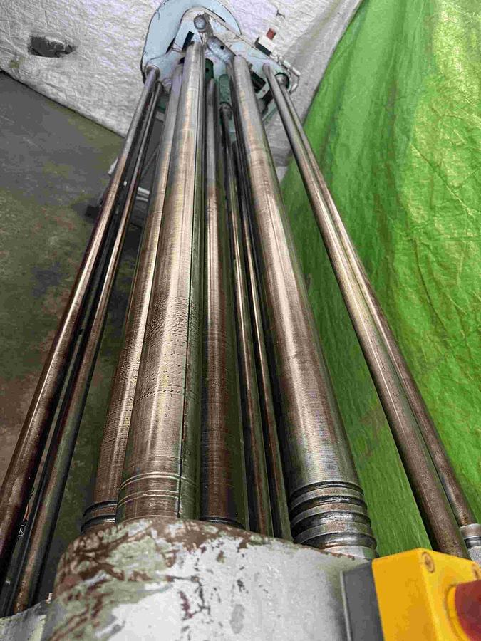 Gebraucht Vierwalzen-Rundbiegemaschine TEKO