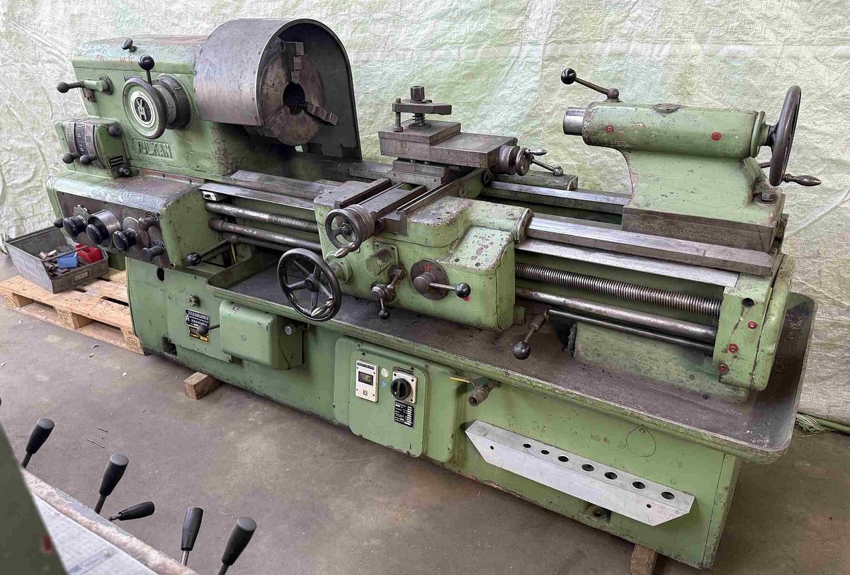 Gebraucht Leit- u. Zugspindeldrehmaschine VULKANHAMMER