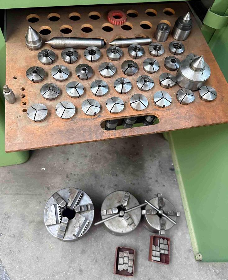 Gebraucht Leit- u. Zugspindeldrehmaschine WEILER