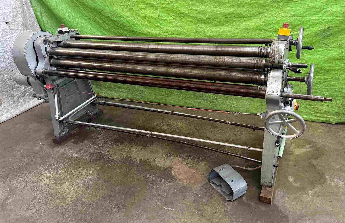 Gebraucht Vierwalzen-Rundbiegemaschine TEKO