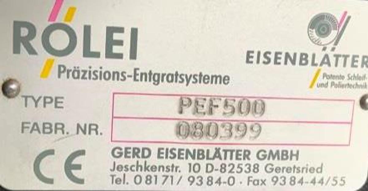 Gebraucht Entgrat- u. Facettenschleifgerät ROLEI