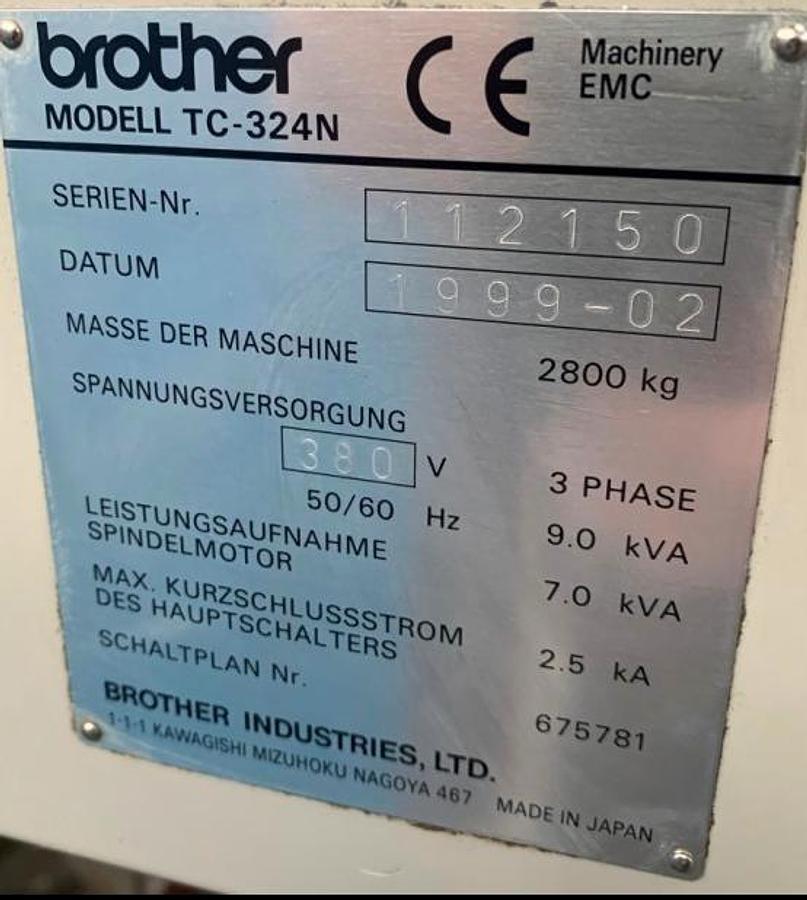 Gebraucht Vertikal-Bearbeitungszentrum BROTHER