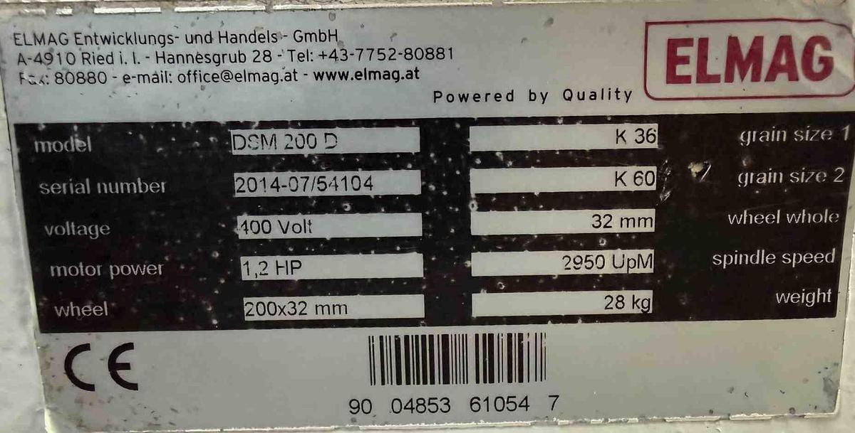 Gebraucht Doppelschleifbock ELMAG