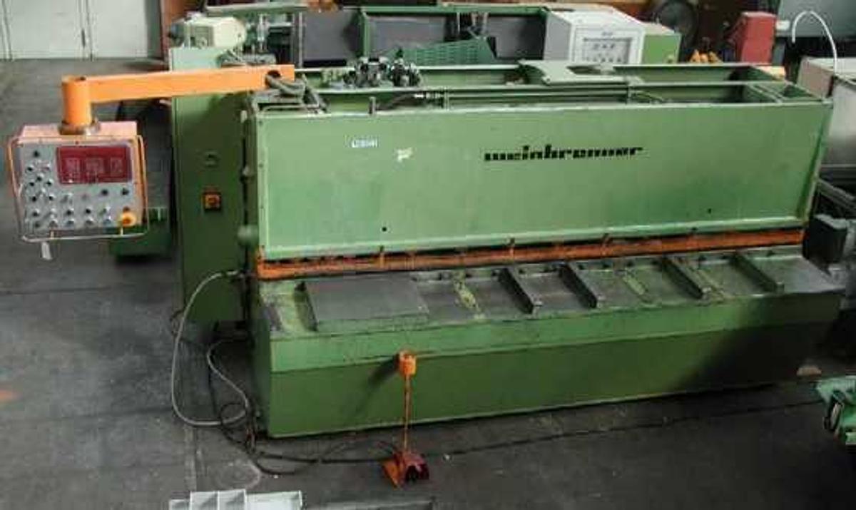 Gebraucht Metallbearbeitungsmaschine   WEINBRENNER TSV 6/3050 - Tafelscheren