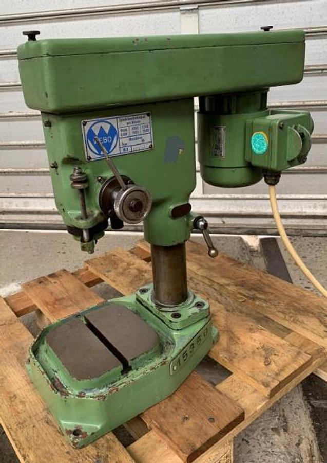 Gebraucht Metallbearbeitungsmaschine   WEBO B 3 - Tischbohrmaschinen